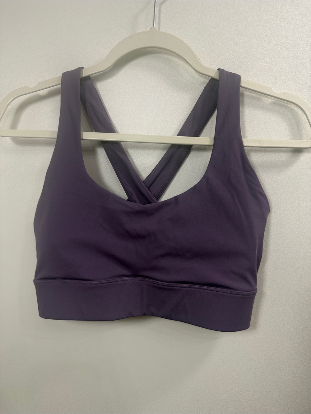Greyson purple sports bra size small